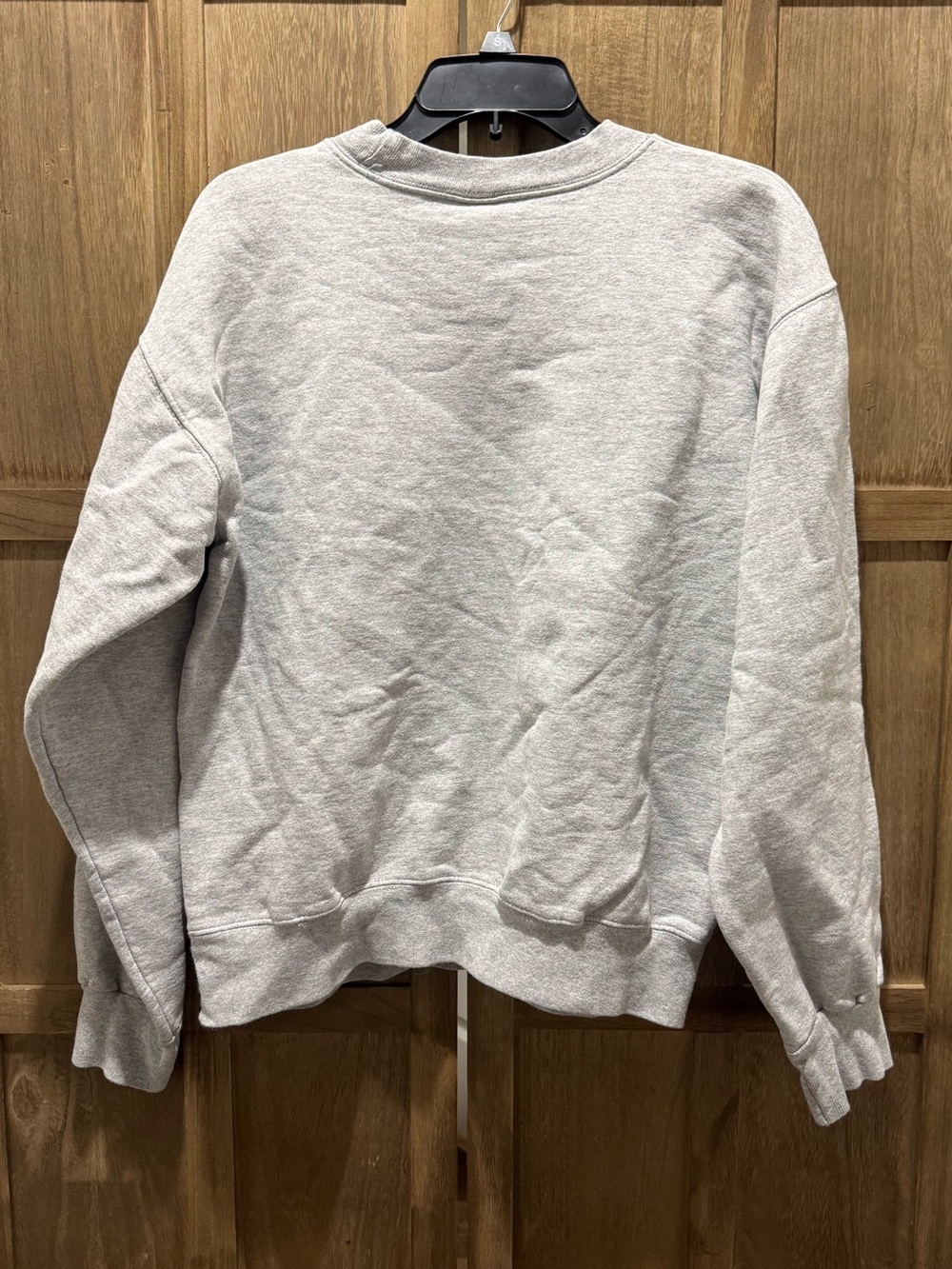 Gray "Houndstooth" Crewneck Sweatshirt - Picture 4 of 4